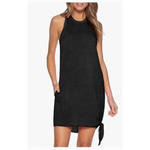 Becca Black Swim Cover Up XS/Small Cross Back